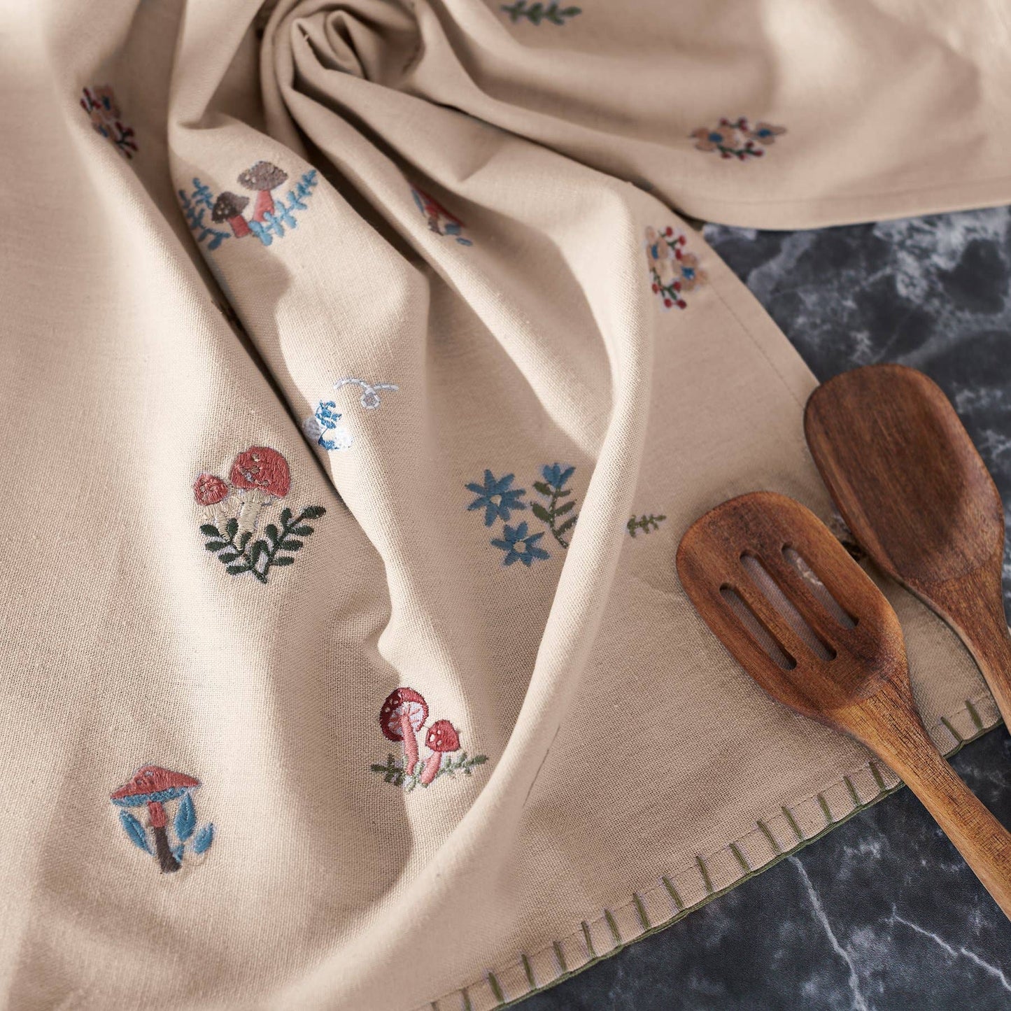 Mushroom Toss Kitchen Towel