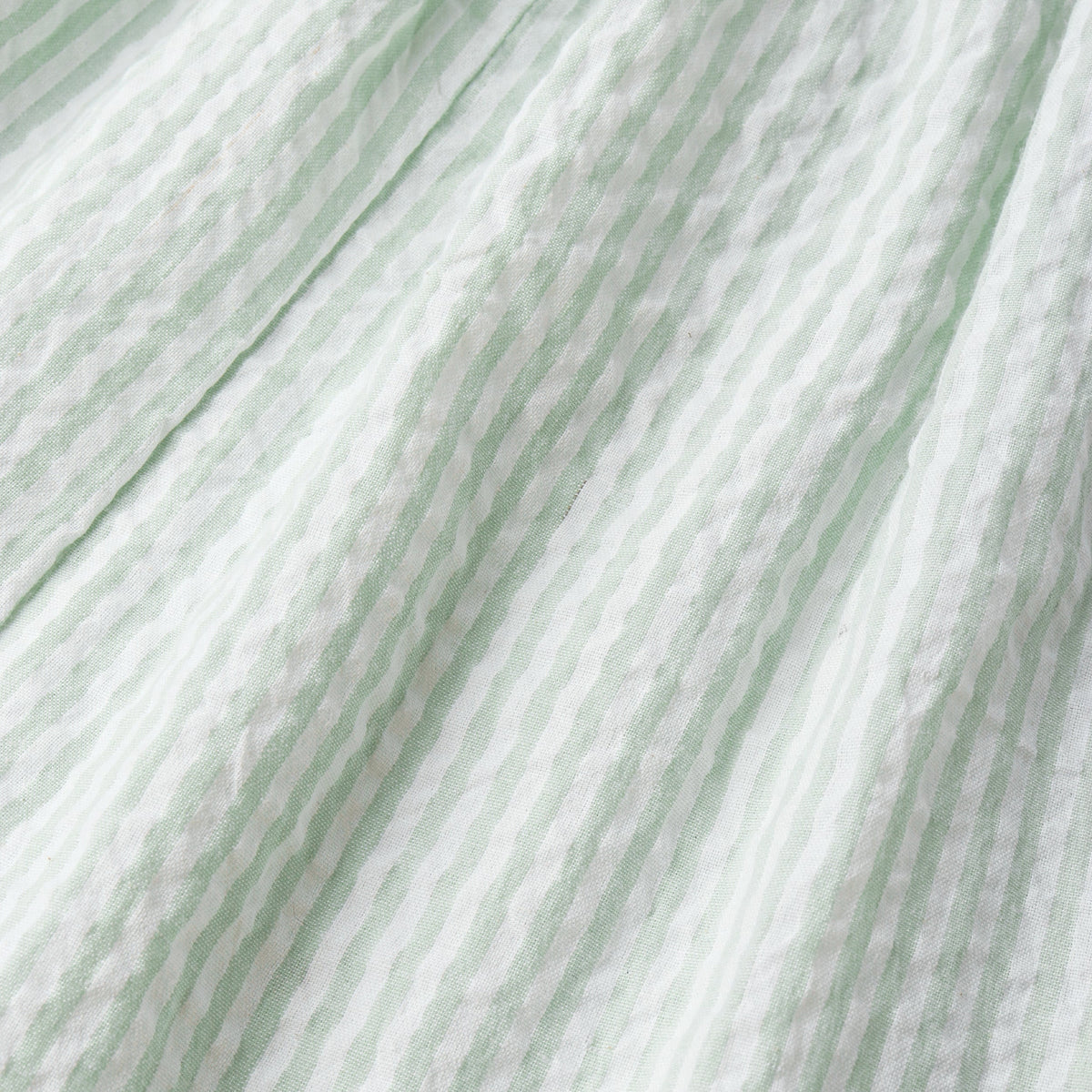 Organic Flutter Jumpsuit - Basil Stripes