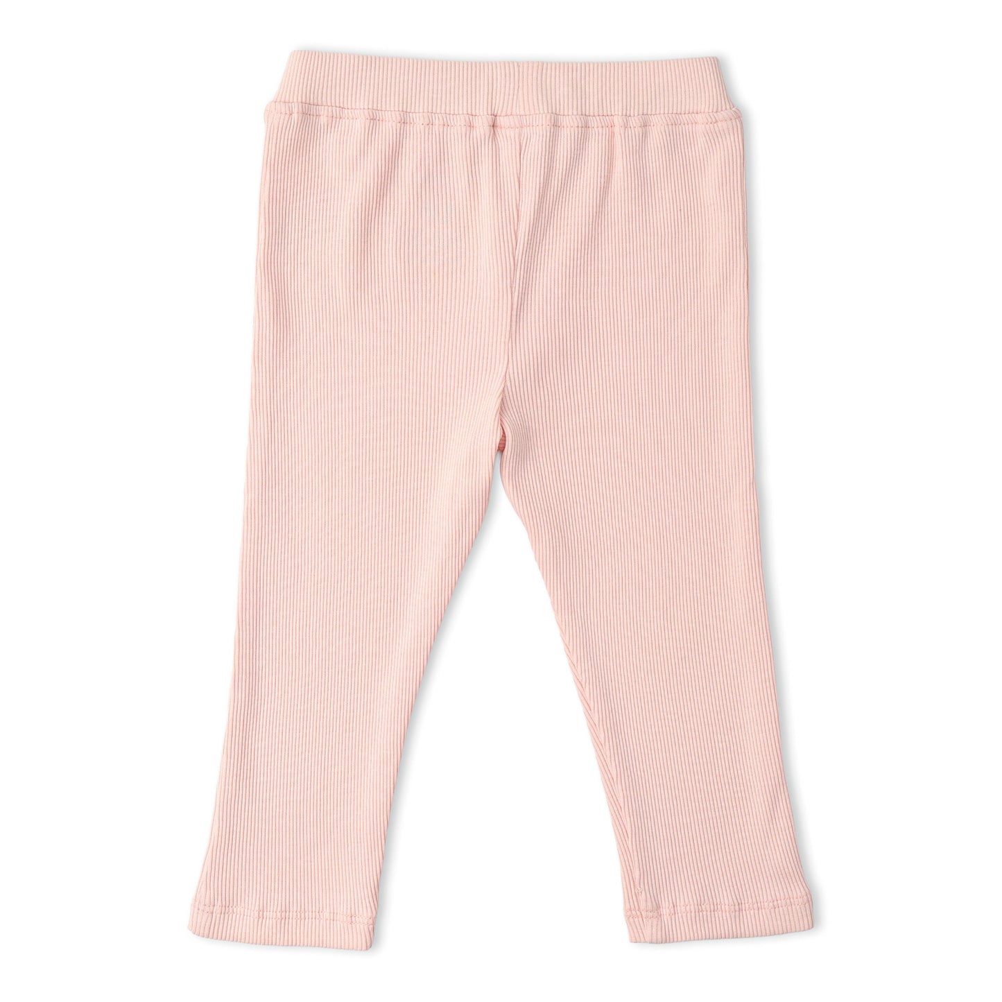 Organic Lace Collar Onesie & Tights Set - Blush