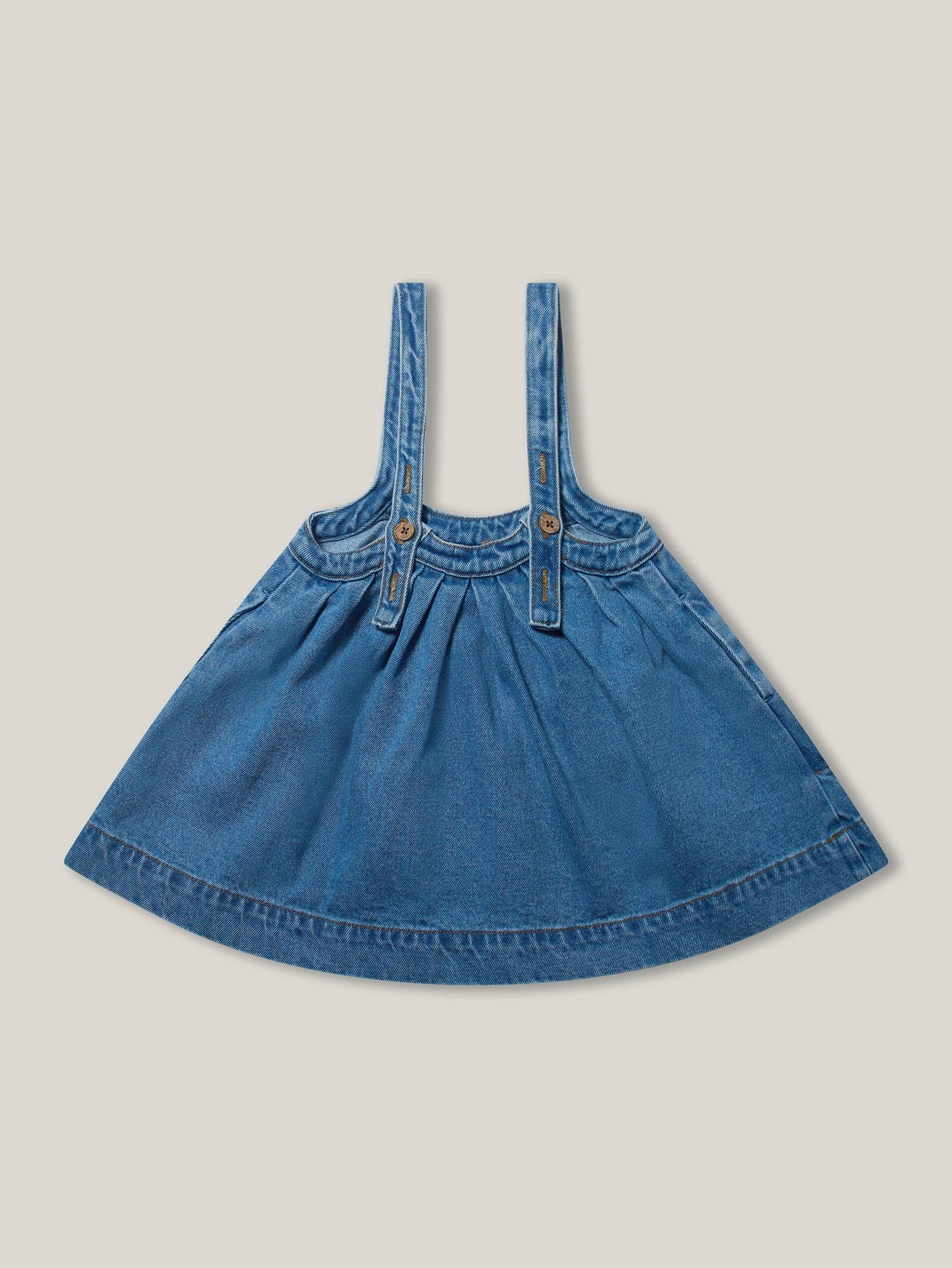 The Oversized Denim Pinafore