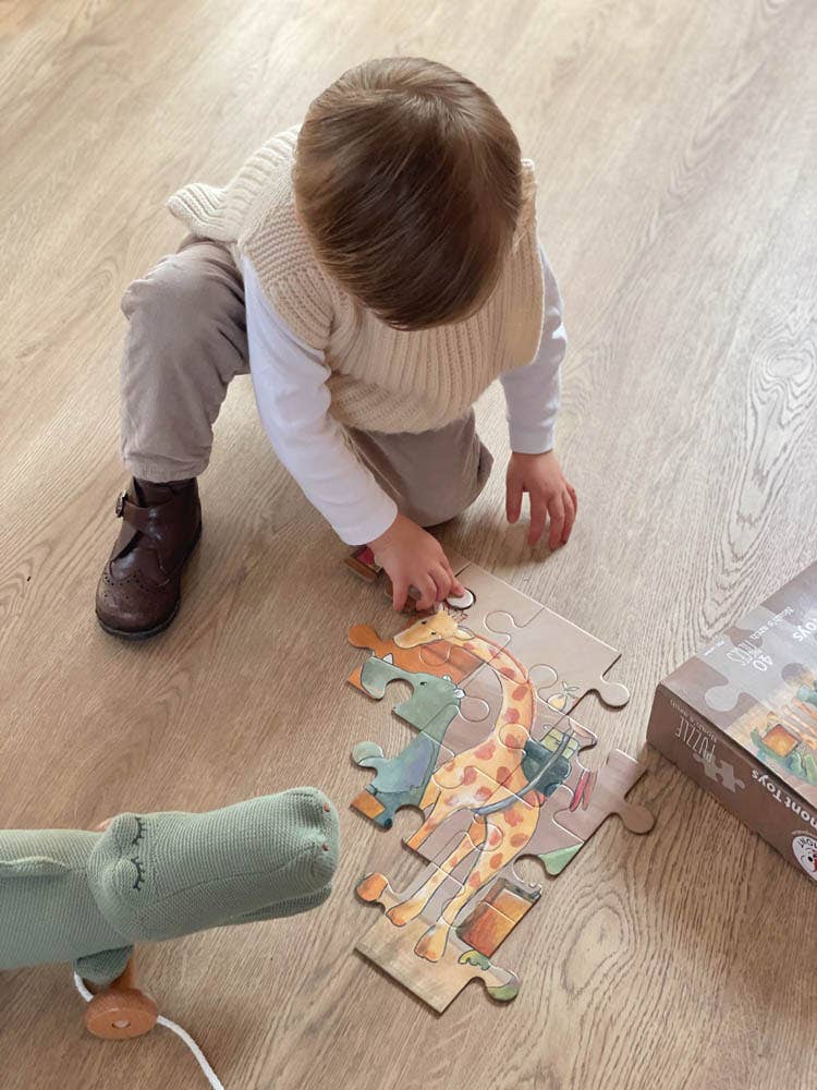 40-piece Floor Puzzle: Noah's Ark