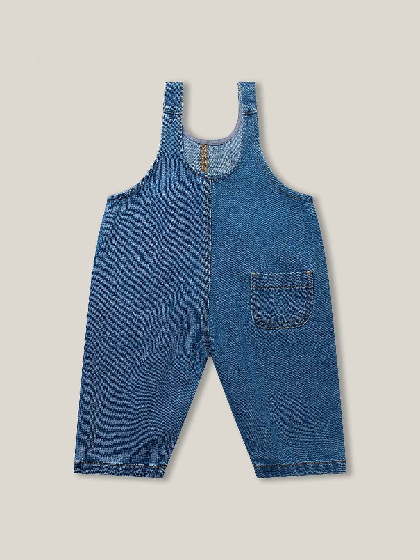 The Oversized Denim Dungaree