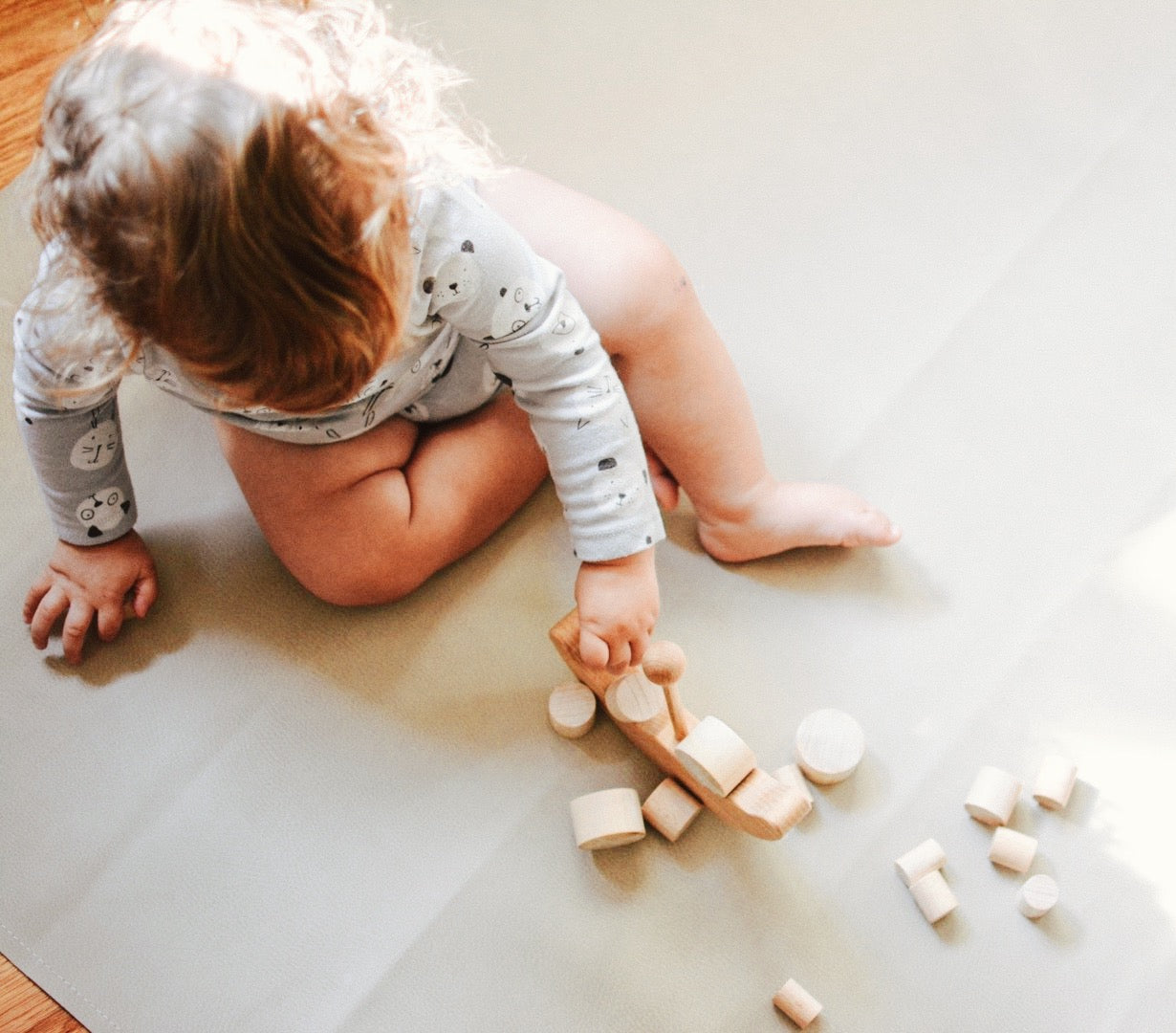 Wooden Ship Balancing Toy