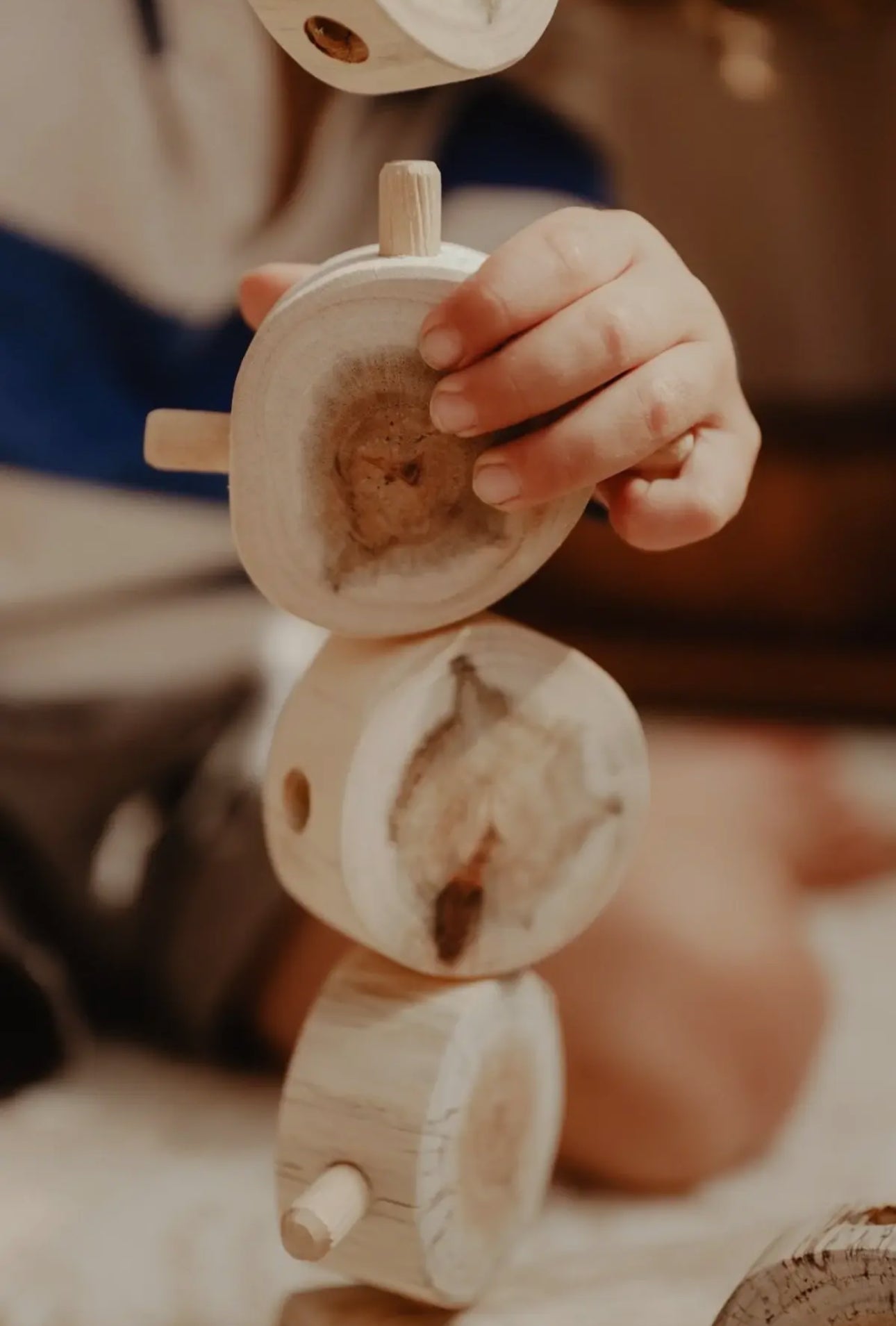 Little Forest Builder – Wooden Tree Construction Kit- 40 Pieces