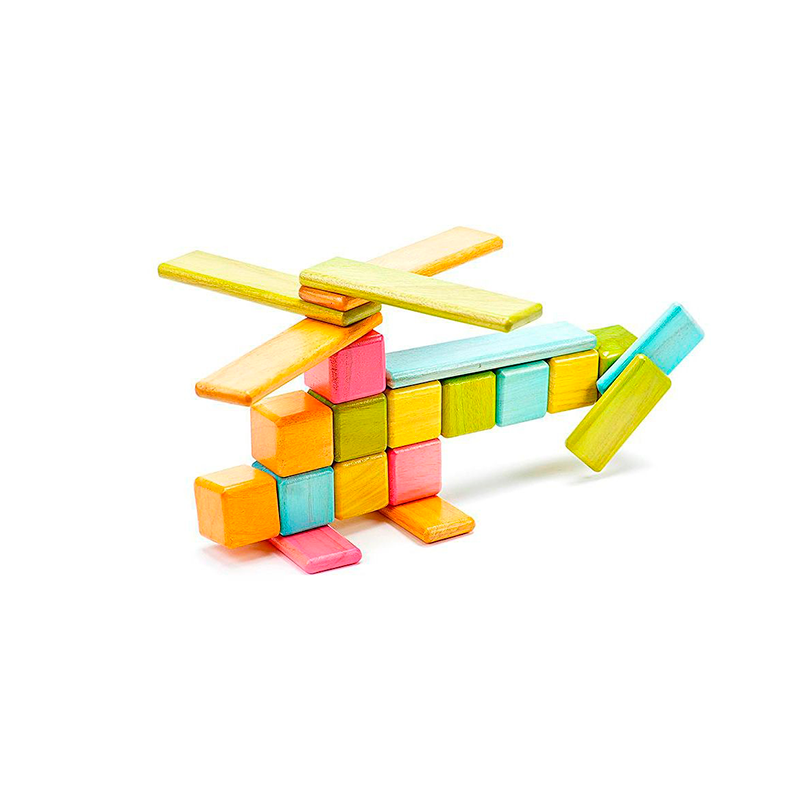 Discovery Set Magnetic Wooden Blocks 26 pieces