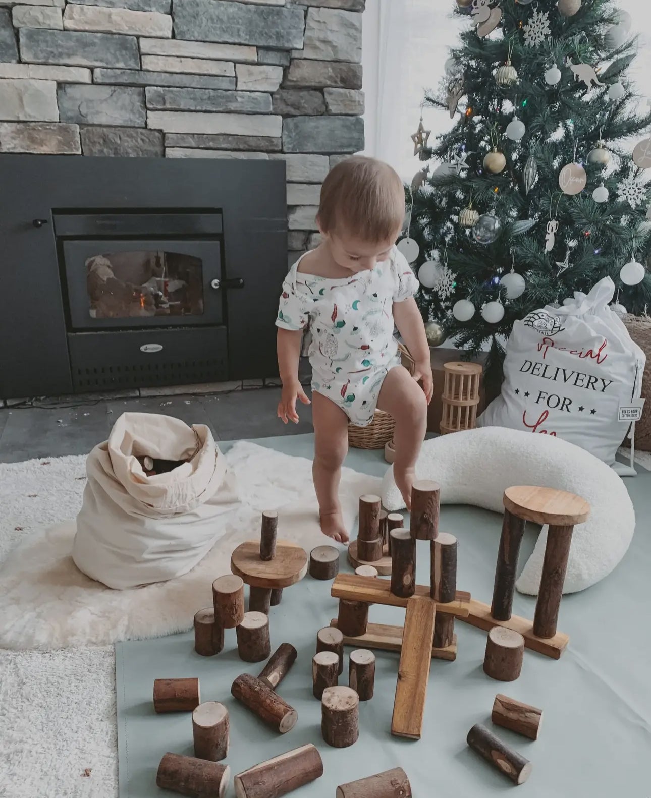 Woodland Wonder Blocks – 106pc Nature Play Set