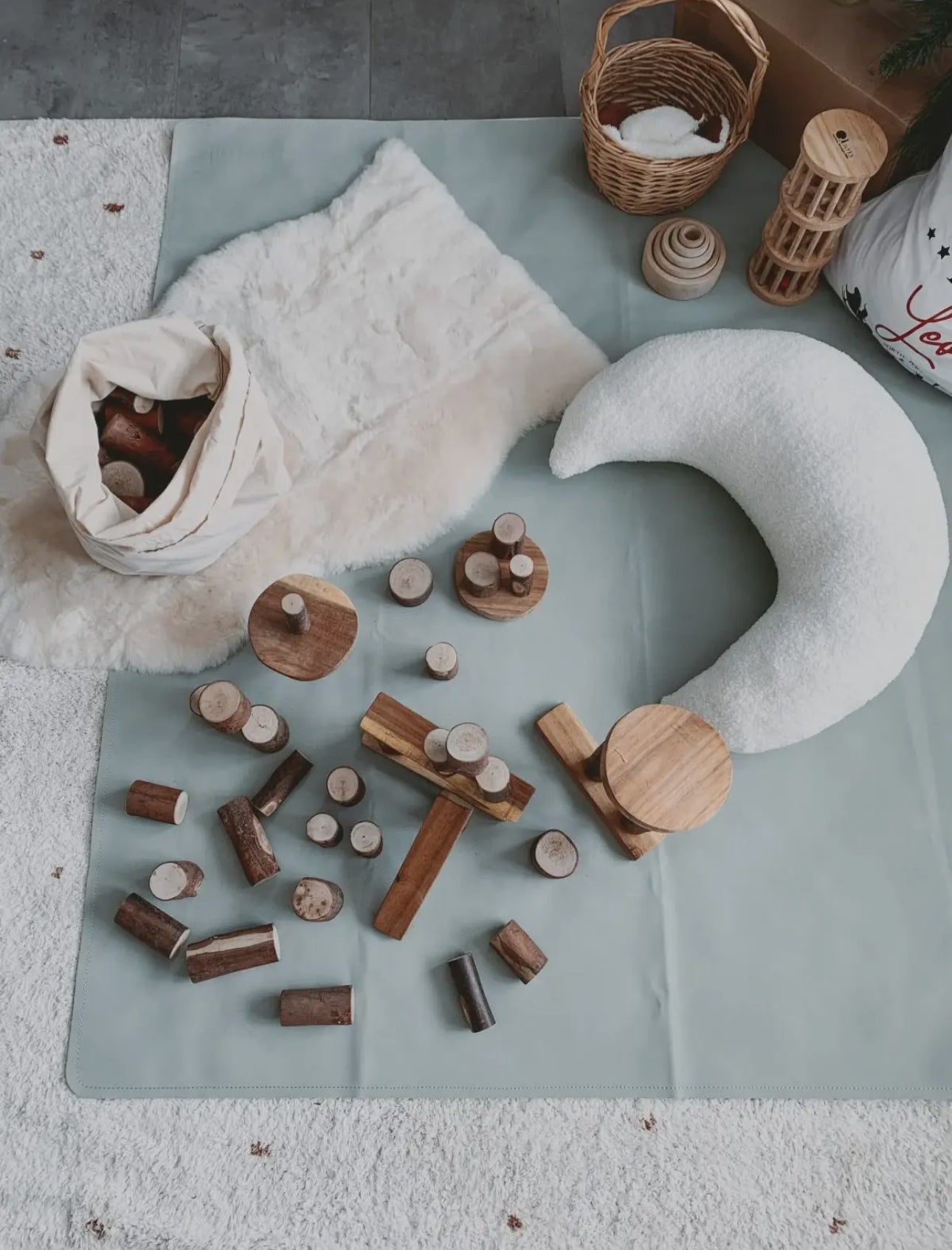 Woodland Wonder Blocks – 106pc Nature Play Set