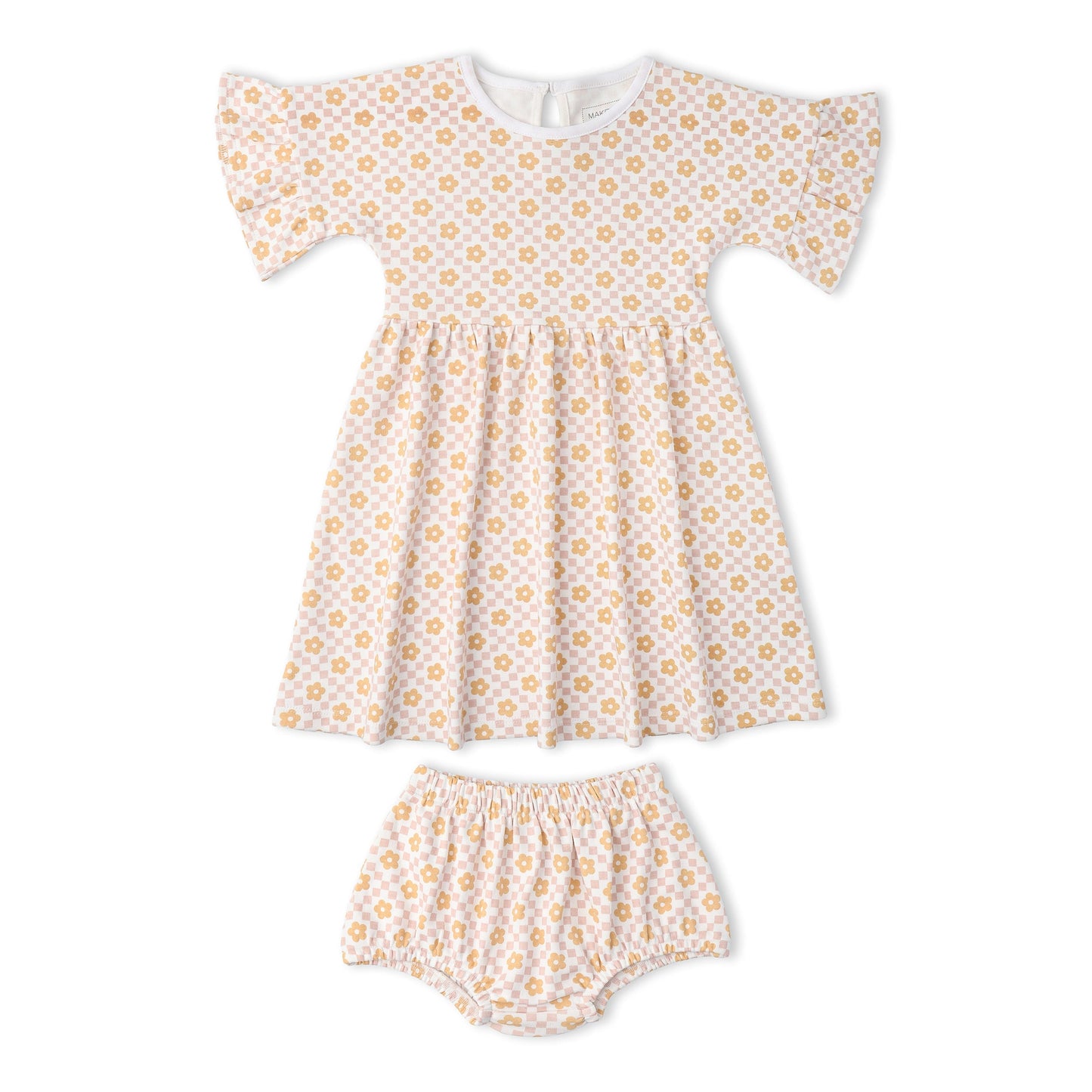 Organic Dolman Sleeve Dress - Pop Floral