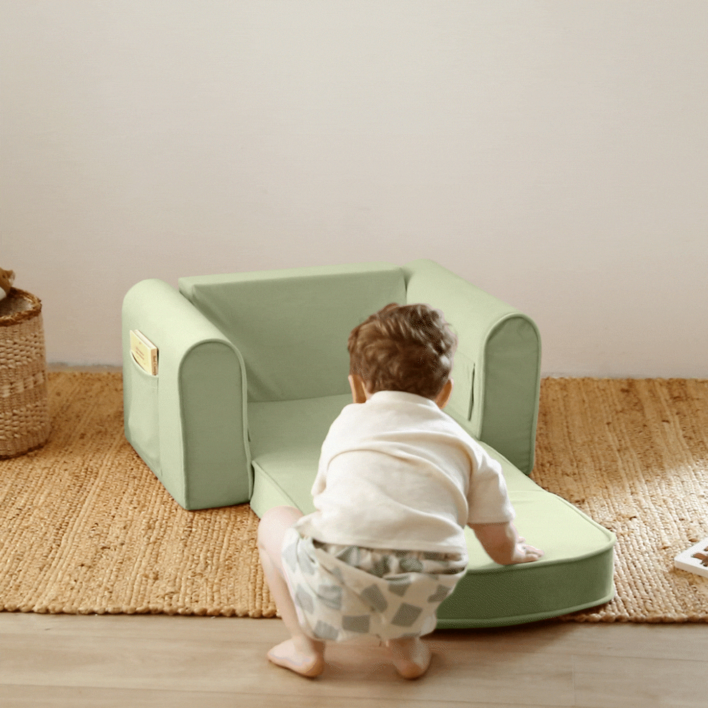 GentleSnug Kid Chair - Sage