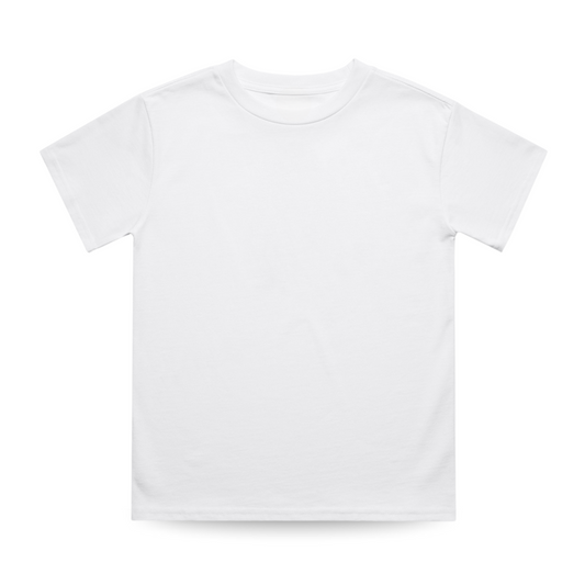 RAD ORGANICS COTTON TEE - WHITE