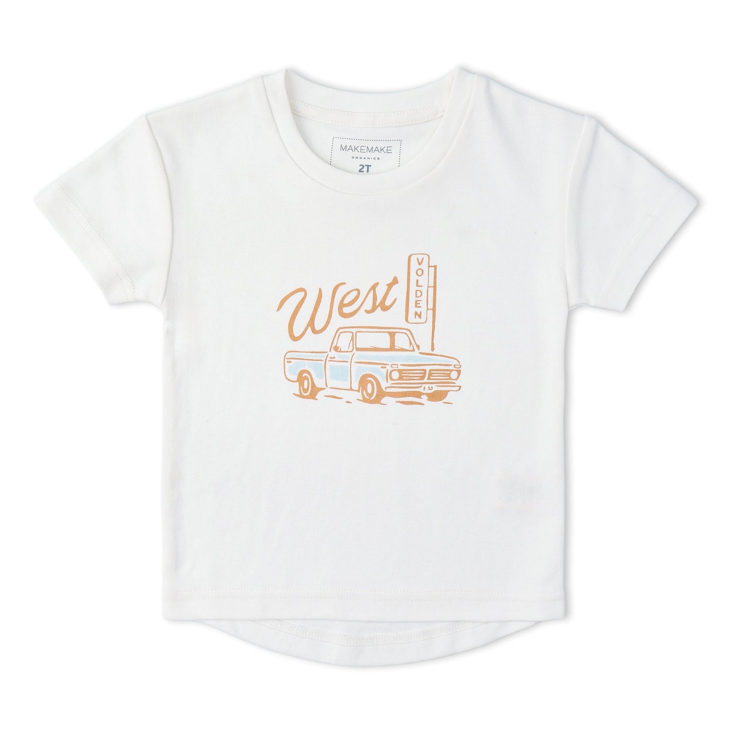 Organic Graphic Tee & Shorts Set - Wild West