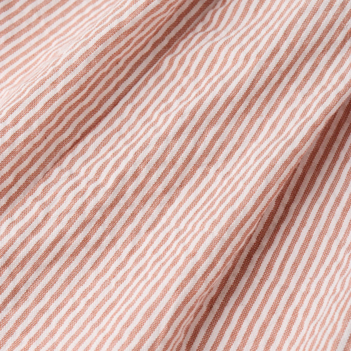 Organic Cross Back Dress - Coral Stripes