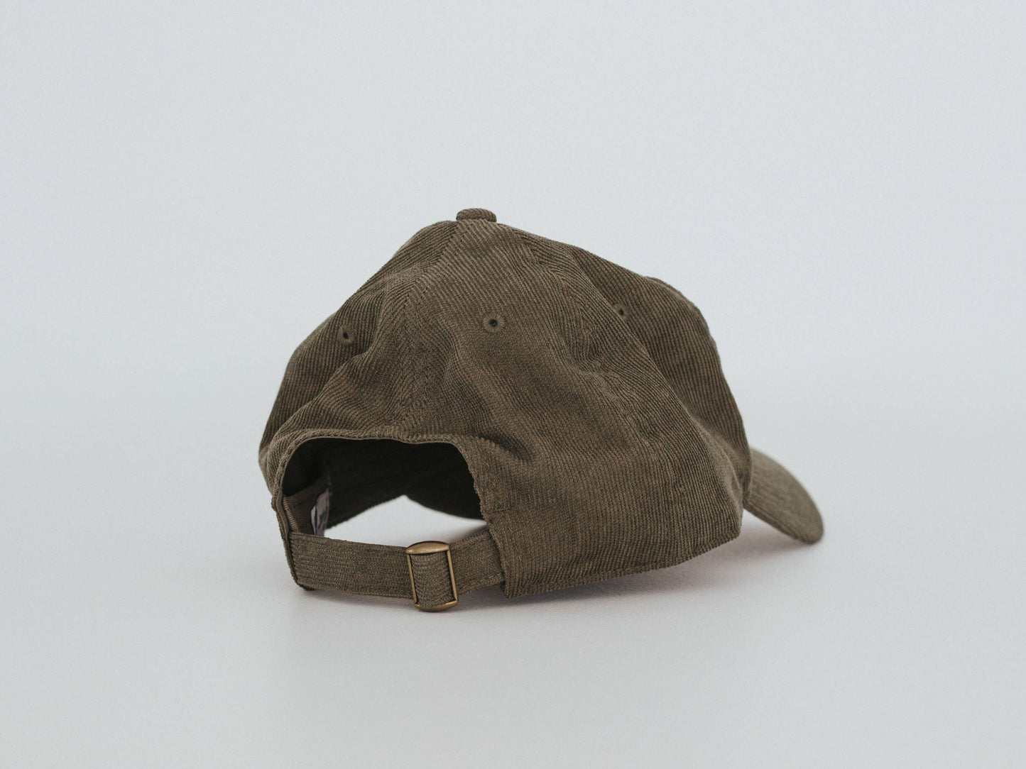 Homesteady Corduroy Hat – Olive Embroidered Cap