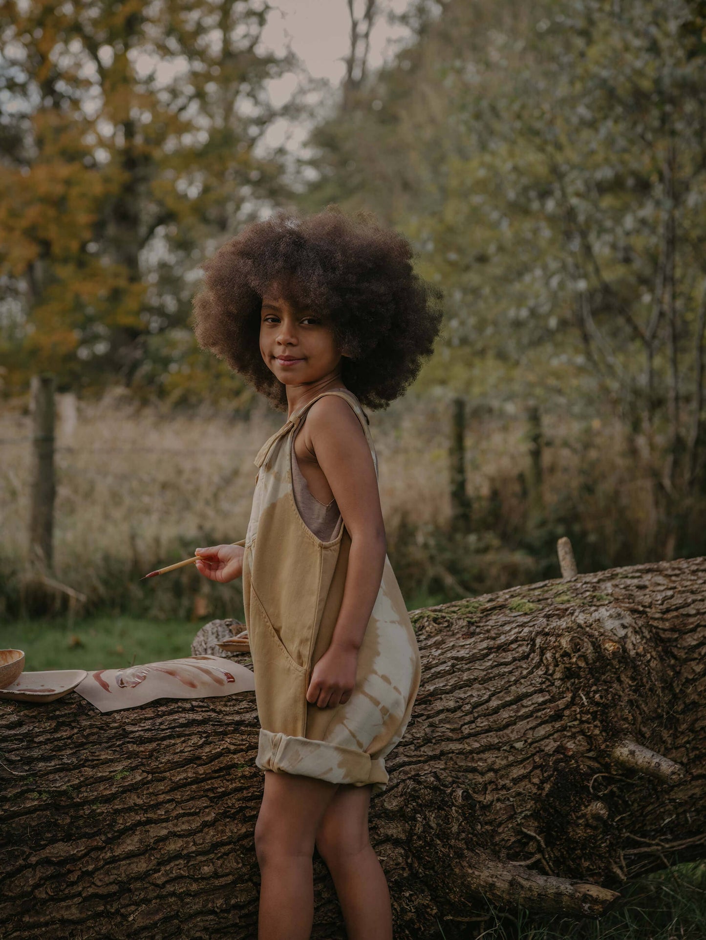 The Tie-Dye Dungaree Short