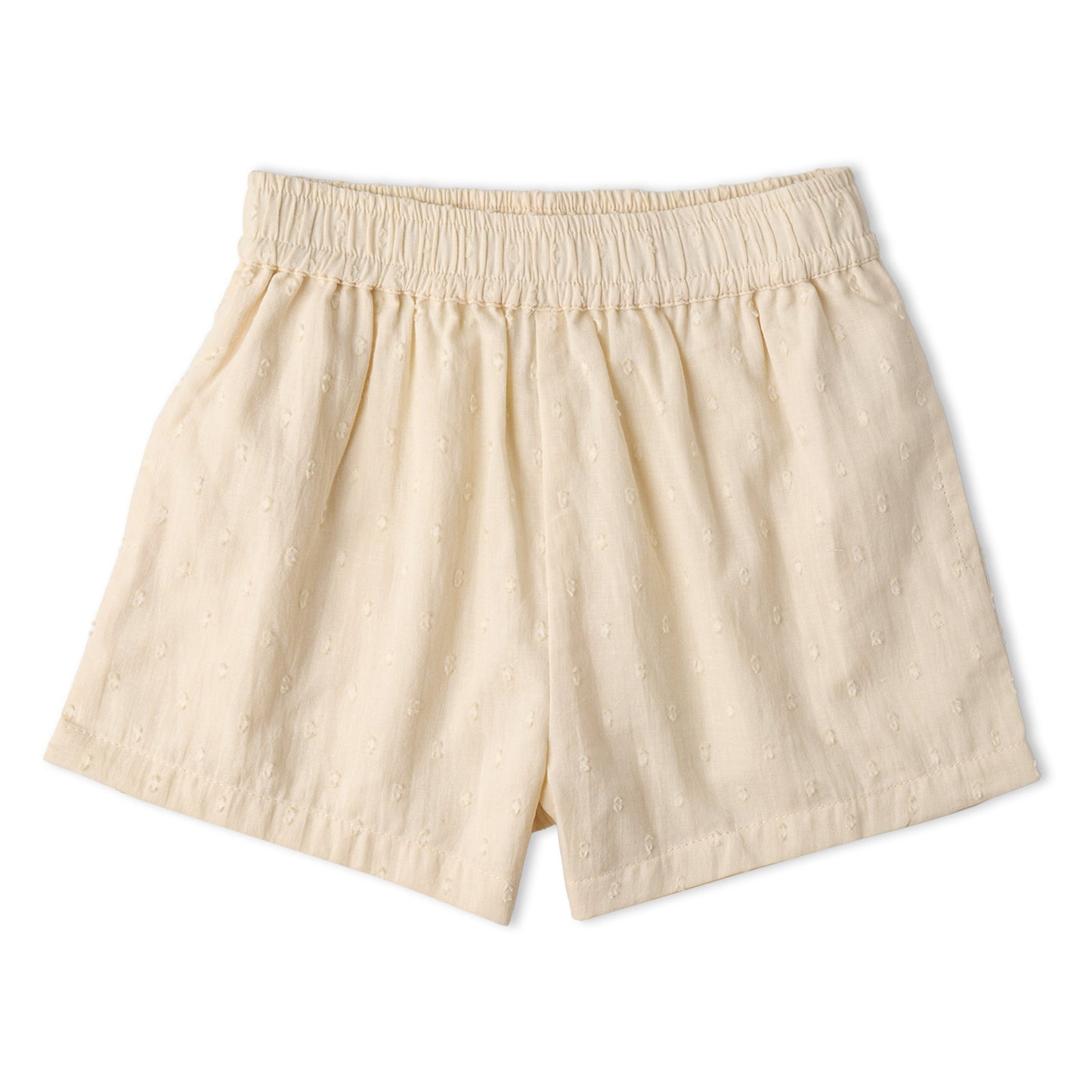 Organic Smocked Top & Shorts Set - Butter Yellow