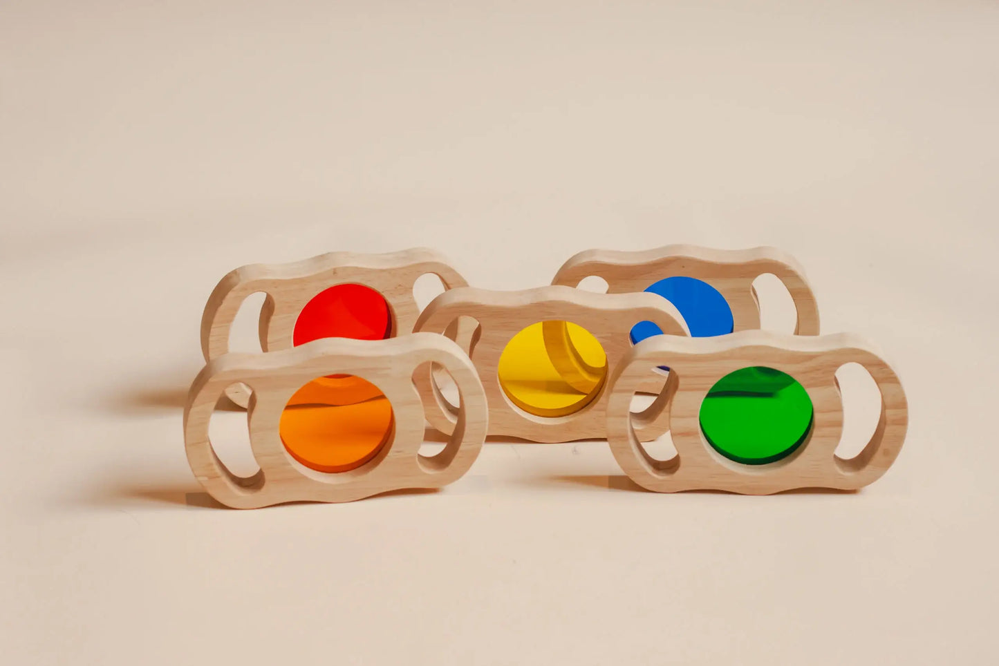 See-Through Color Blocks – Set of 5 with Handles