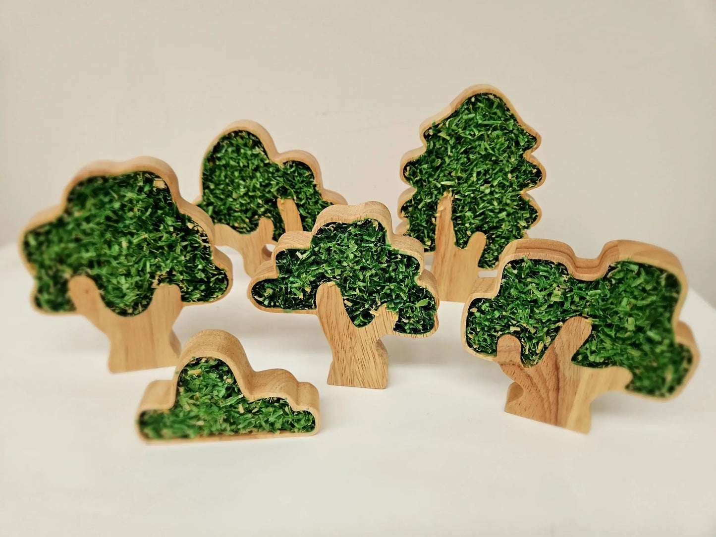 Woodland Tree Set – Set of 6