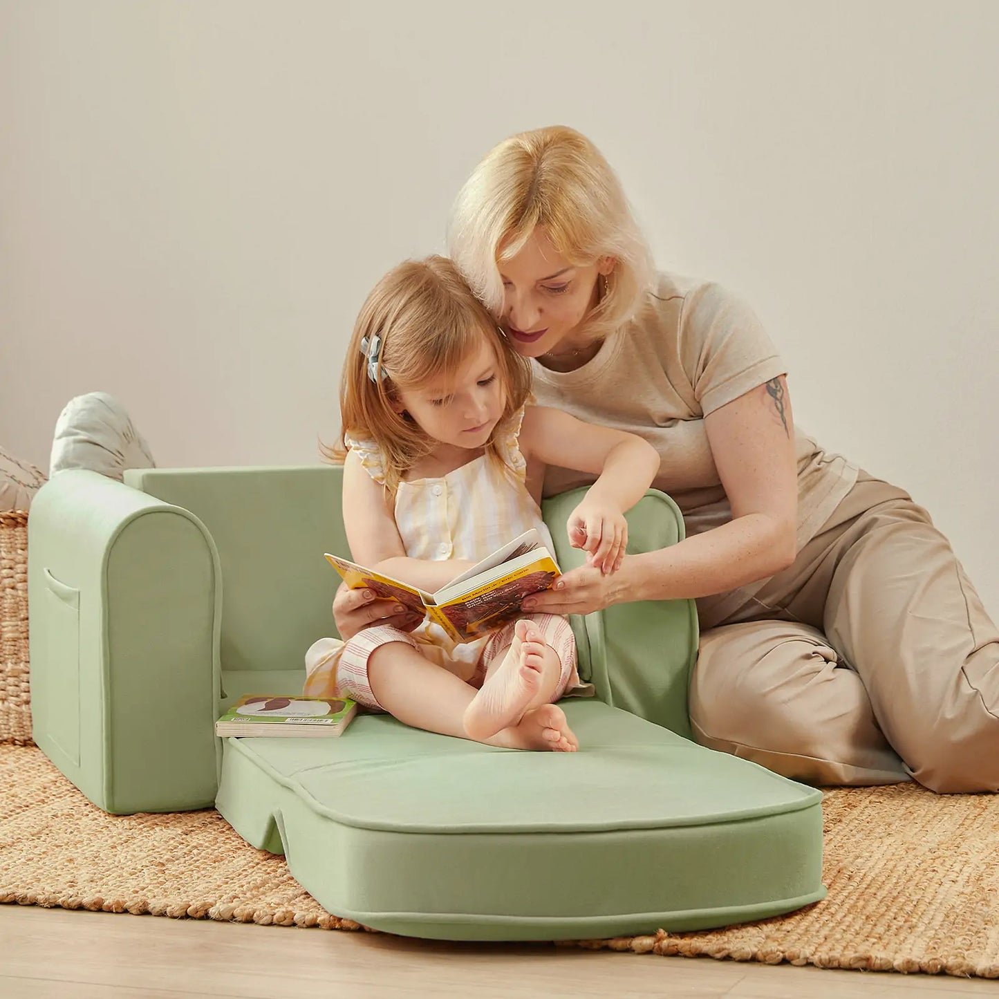 GentleSnug Kid Chair - Sage