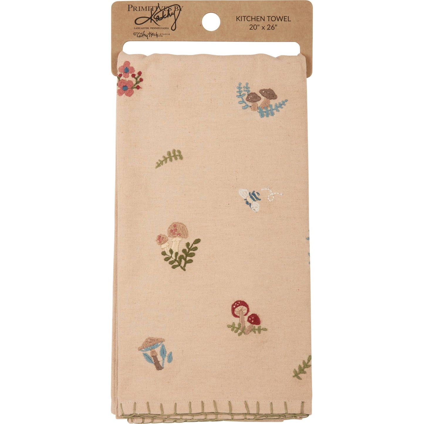 Mushroom Toss Kitchen Towel