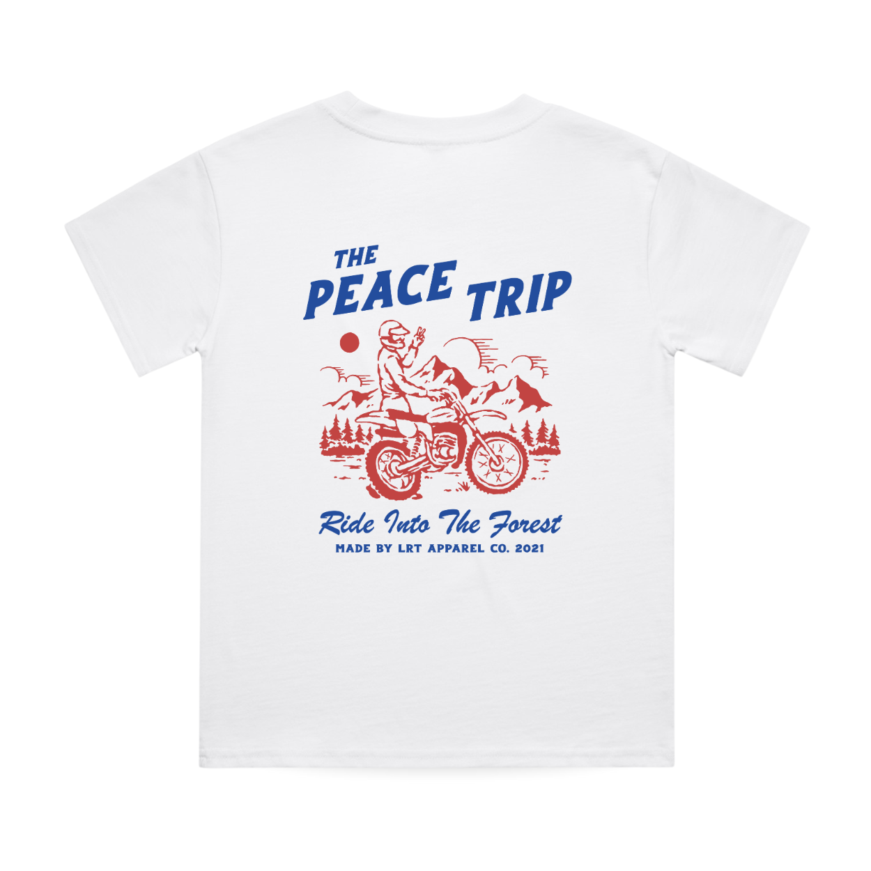 THE PEACE TRIP TEE - WHITE