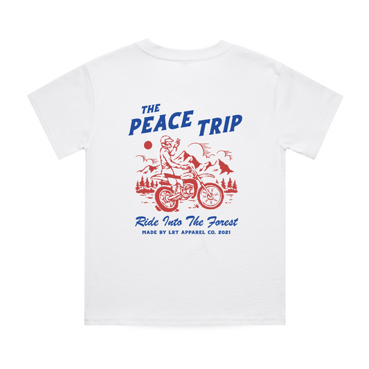 THE PEACE TRIP TEE - WHITE