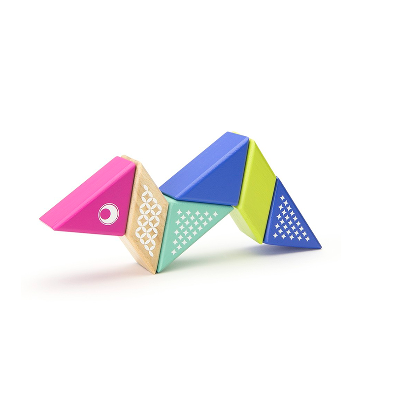 Travel Pals - Hummingbird Magnetic Wooden Blocks 6 pieces