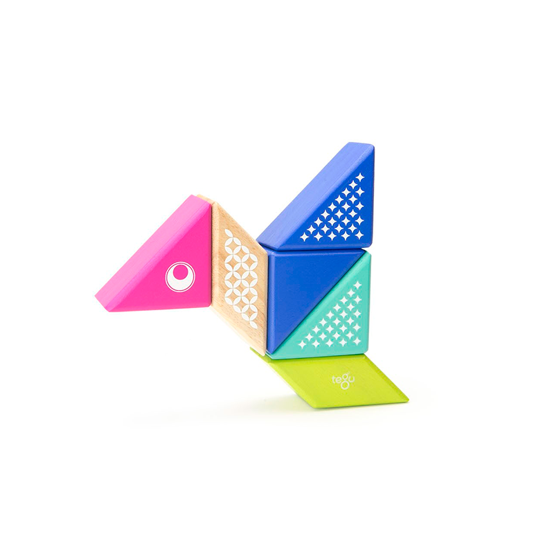 Travel Pals - Hummingbird Magnetic Wooden Blocks 6 pieces