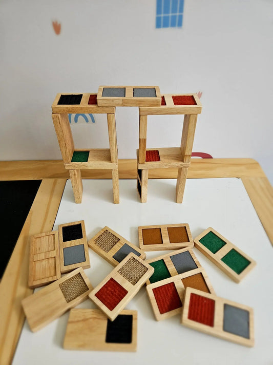 Sensory Wooden Domino Set