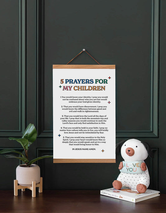 11x17 5 Prayers for my children