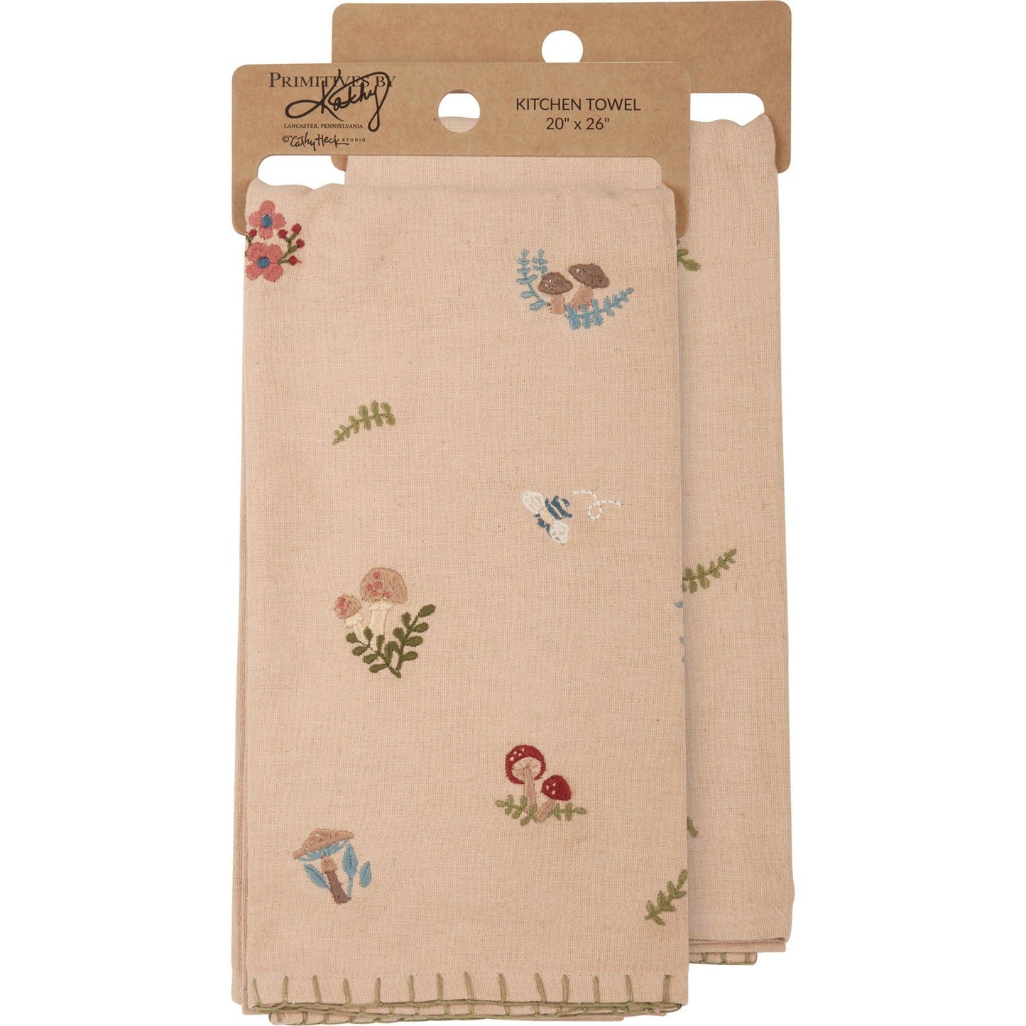 Mushroom Toss Kitchen Towel