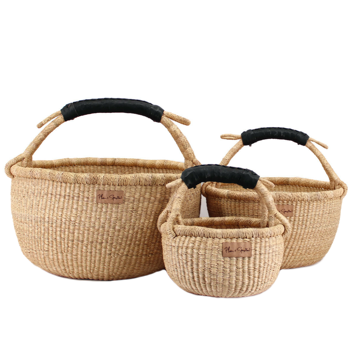 Black Handle - Small Bolga Basket