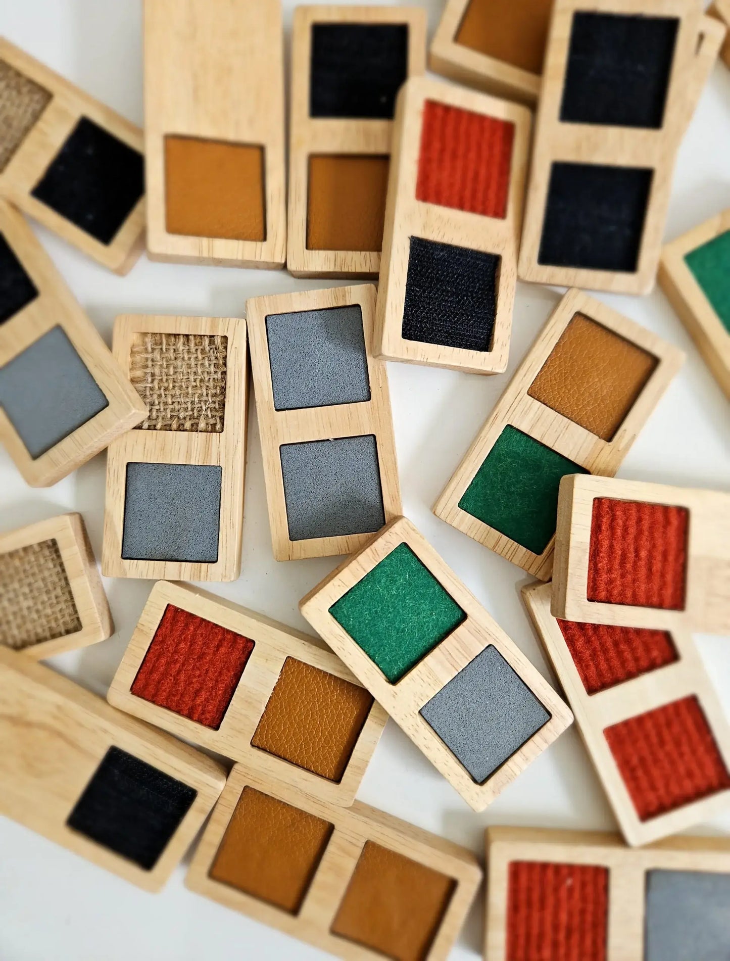 Sensory Wooden Domino Set