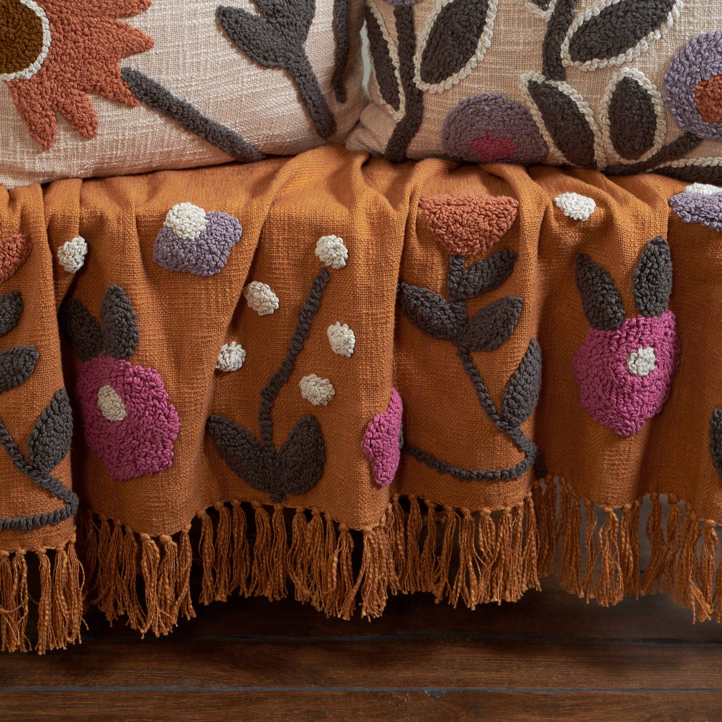 Floral Pops Throw