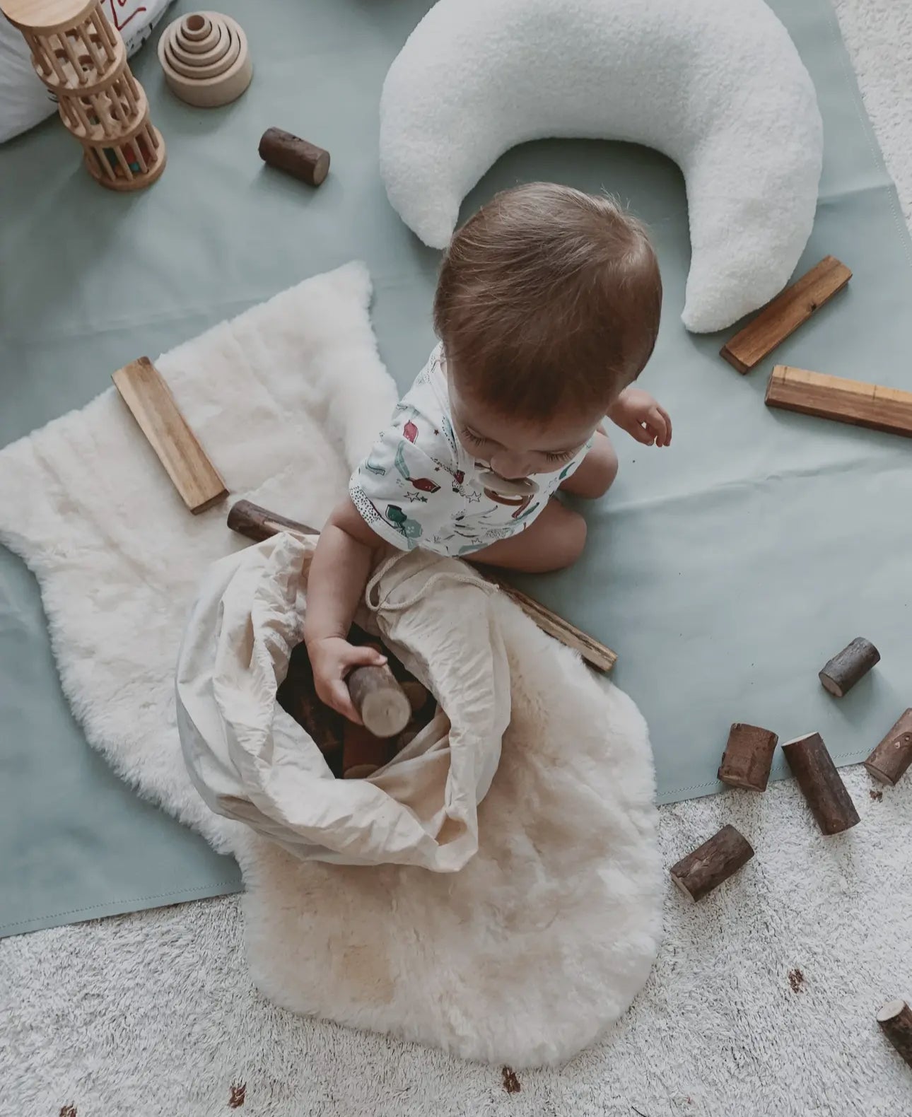 Woodland Wonder Blocks – 106pc Nature Play Set