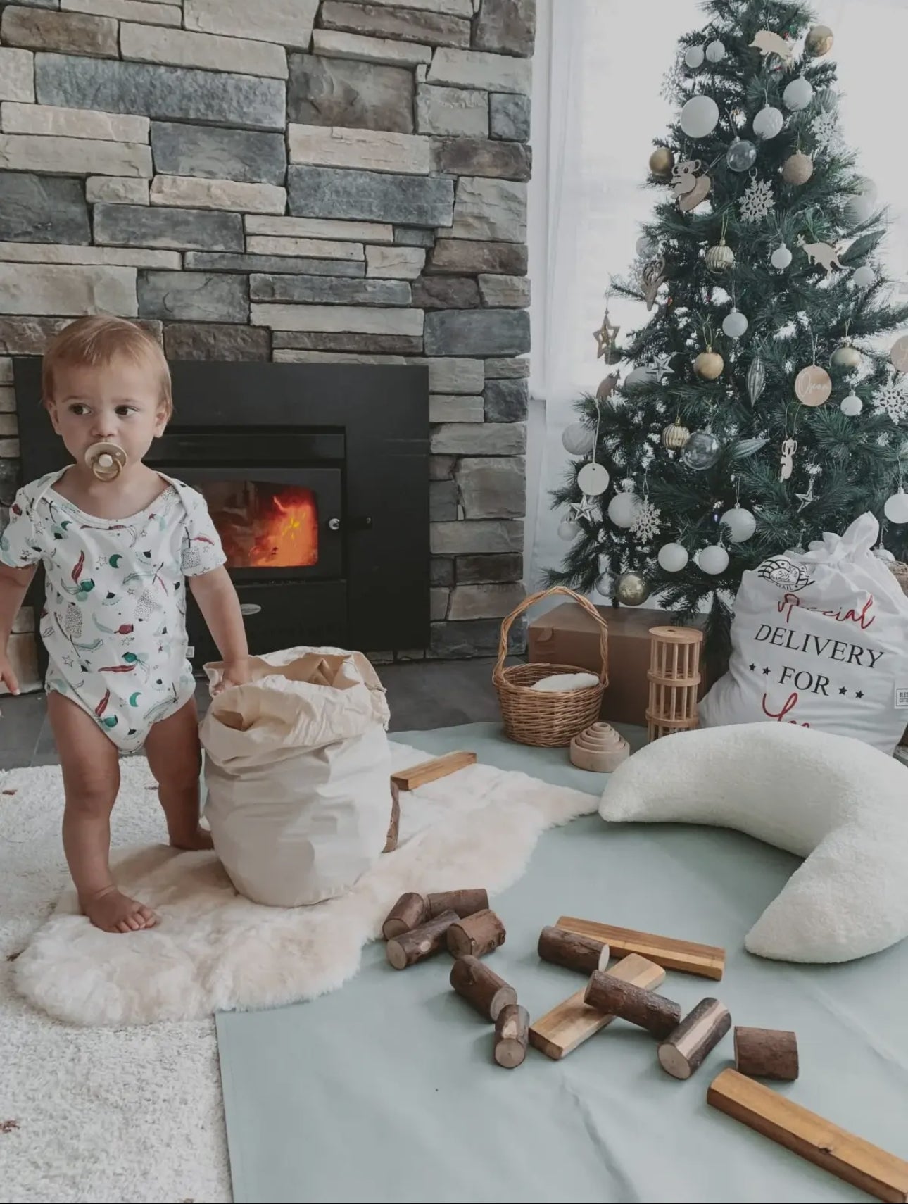 Woodland Wonder Blocks – 106pc Nature Play Set