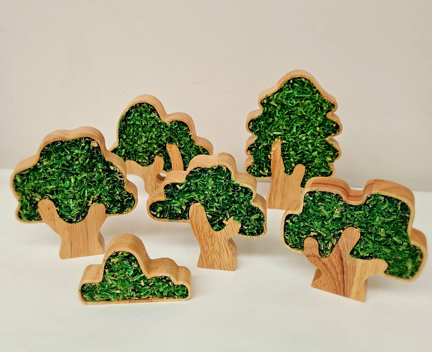 Woodland Tree Set – Set of 6