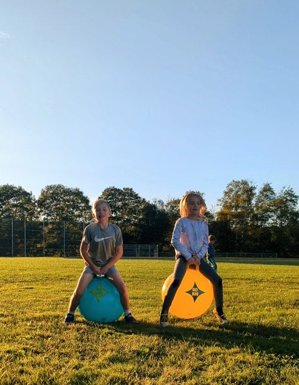 Set of 2 Hop Ball Race set