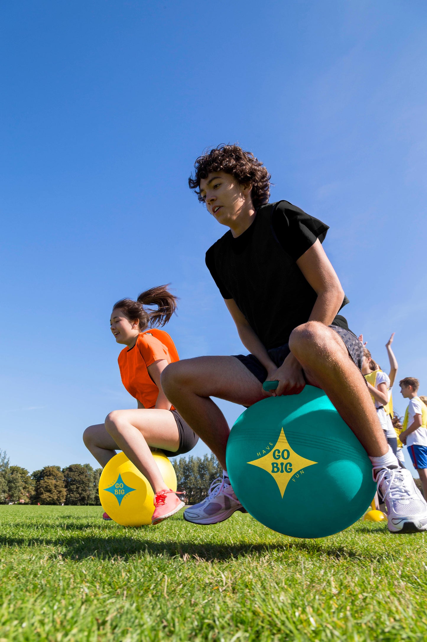 Set of 2 Hop Ball Race set