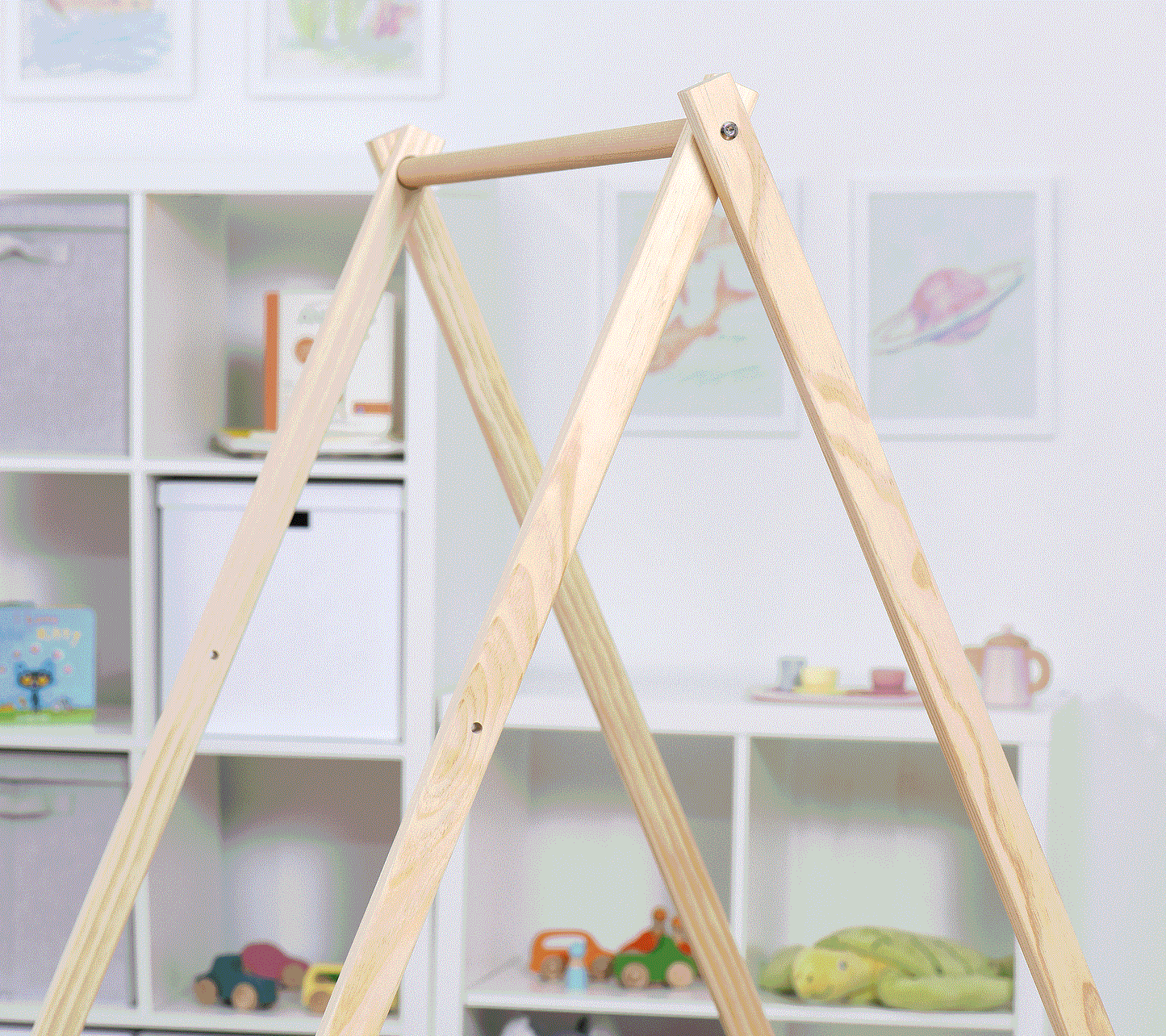 Tulip | Foldable Baby Bouncer - Beige