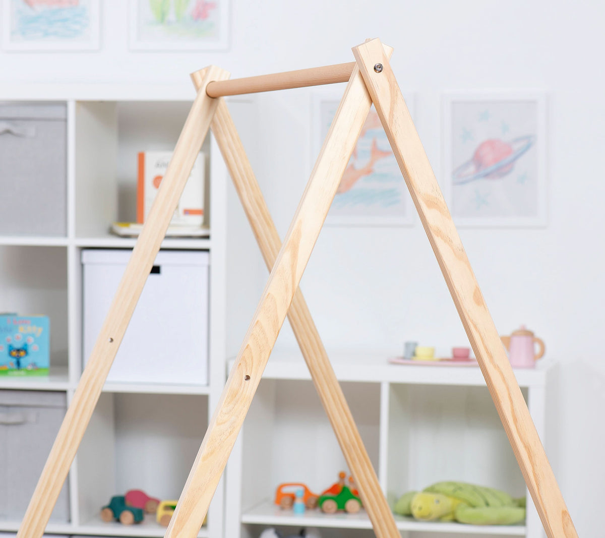 Tulip | Foldable Baby Bouncer - Beige