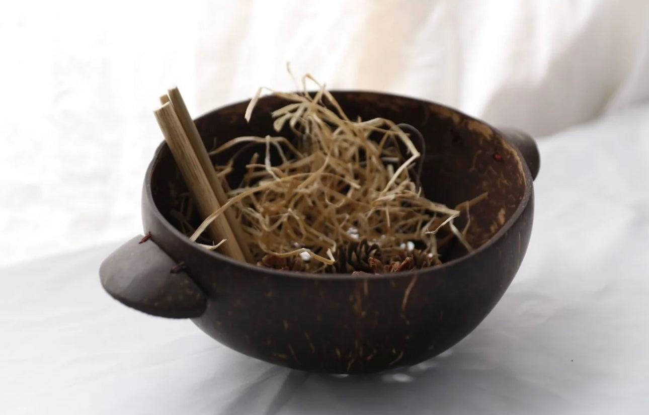 Coconut Sensory Colander – For Little Hands + Big Imaginations