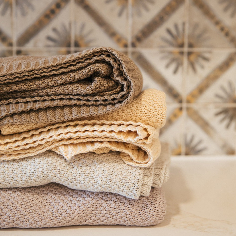 Knitted Blanket-Thistle