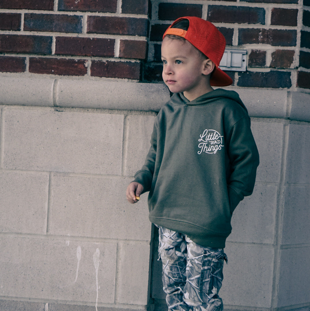 THE RADIATOR HOODIE - ARMY GREEN