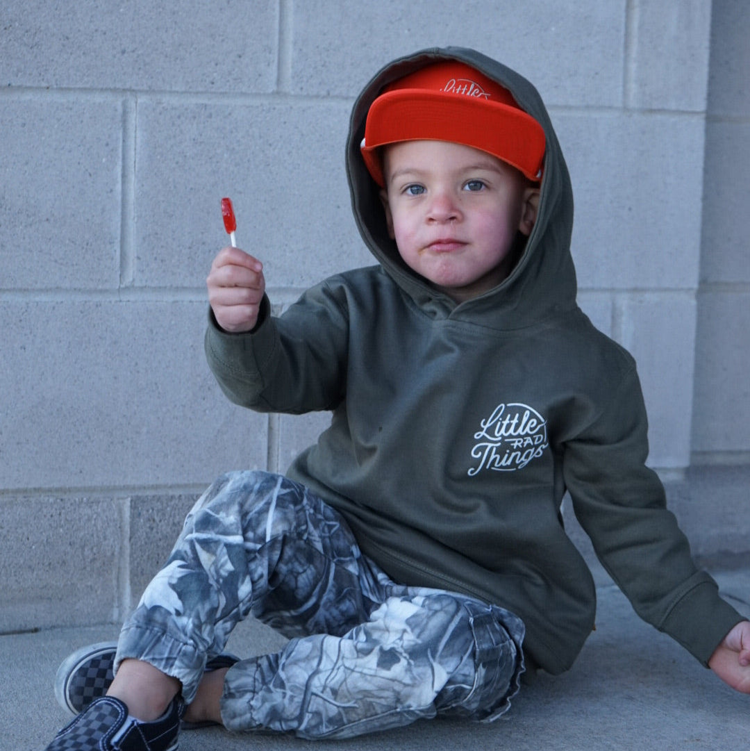 THE RADIATOR HOODIE - ARMY GREEN