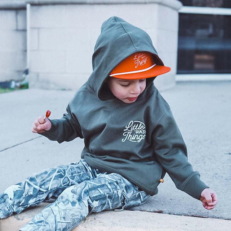 THE RADIATOR HOODIE - ARMY GREEN