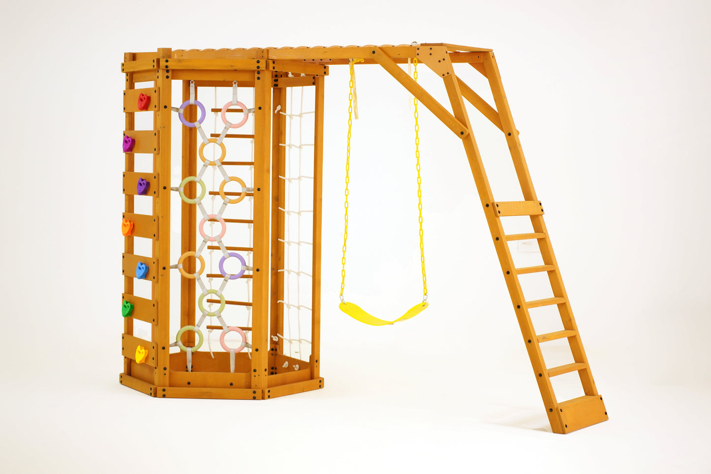 Hawthorn Large – Natural | Octagon Outdoor Jungle Gym