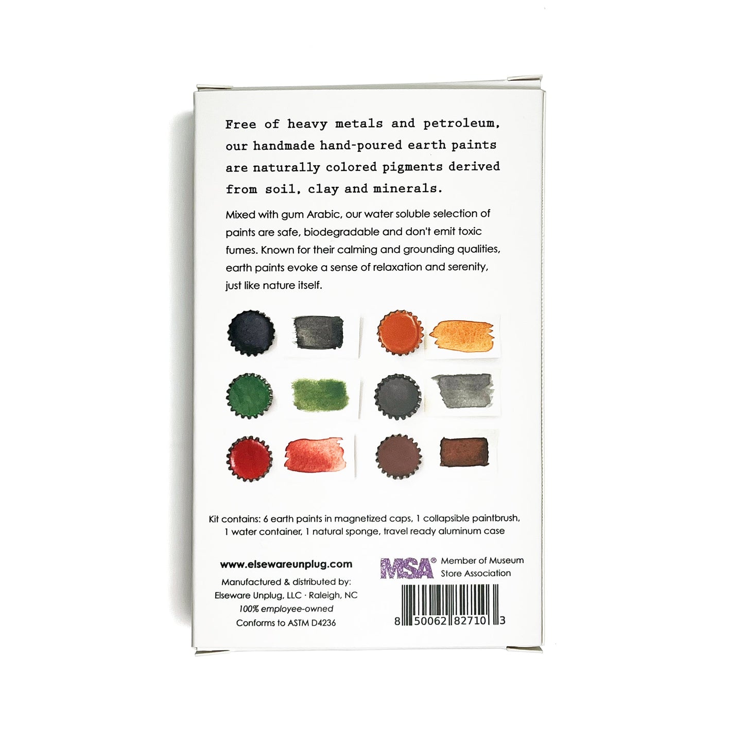 Handmade Watercolor Set – Earth Paints