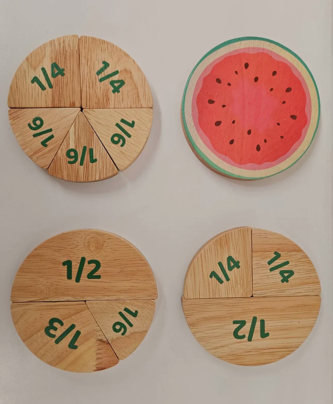 Slice & Learn Watermelon Fractions