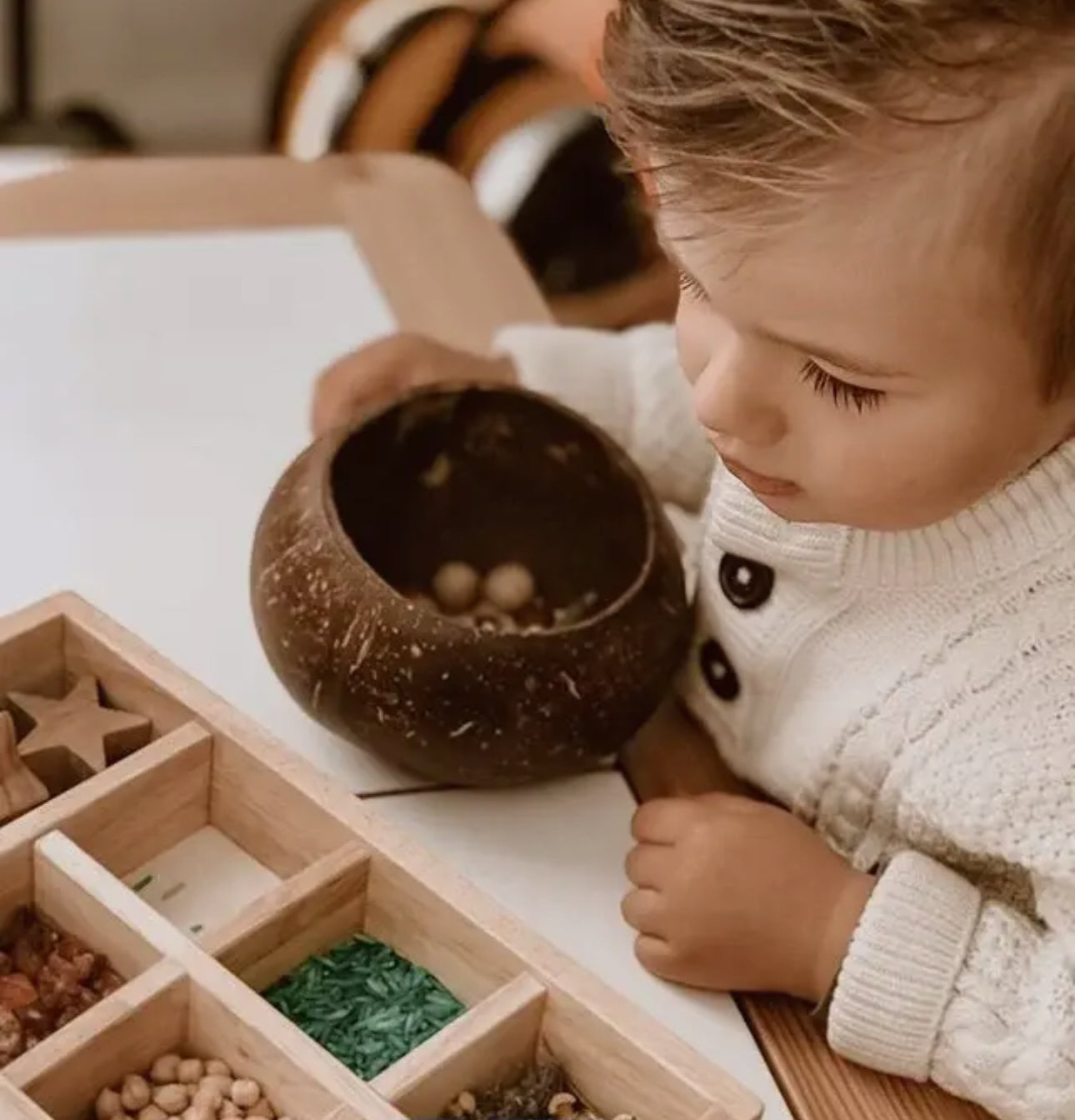 Coconut Sensory Box