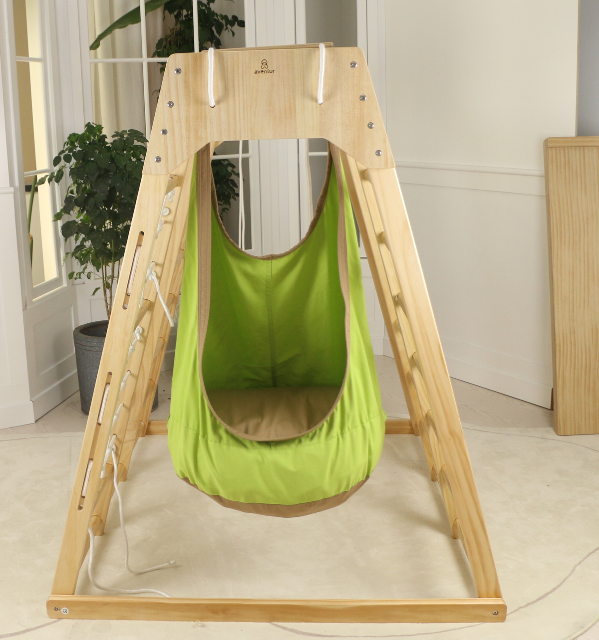 Sensory Swing for Wall Climbers – Soothing Play Add-On (Climber Not Included)